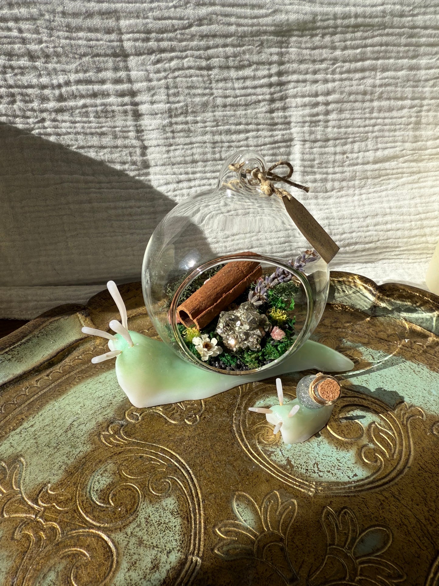 Figurine escargot potion