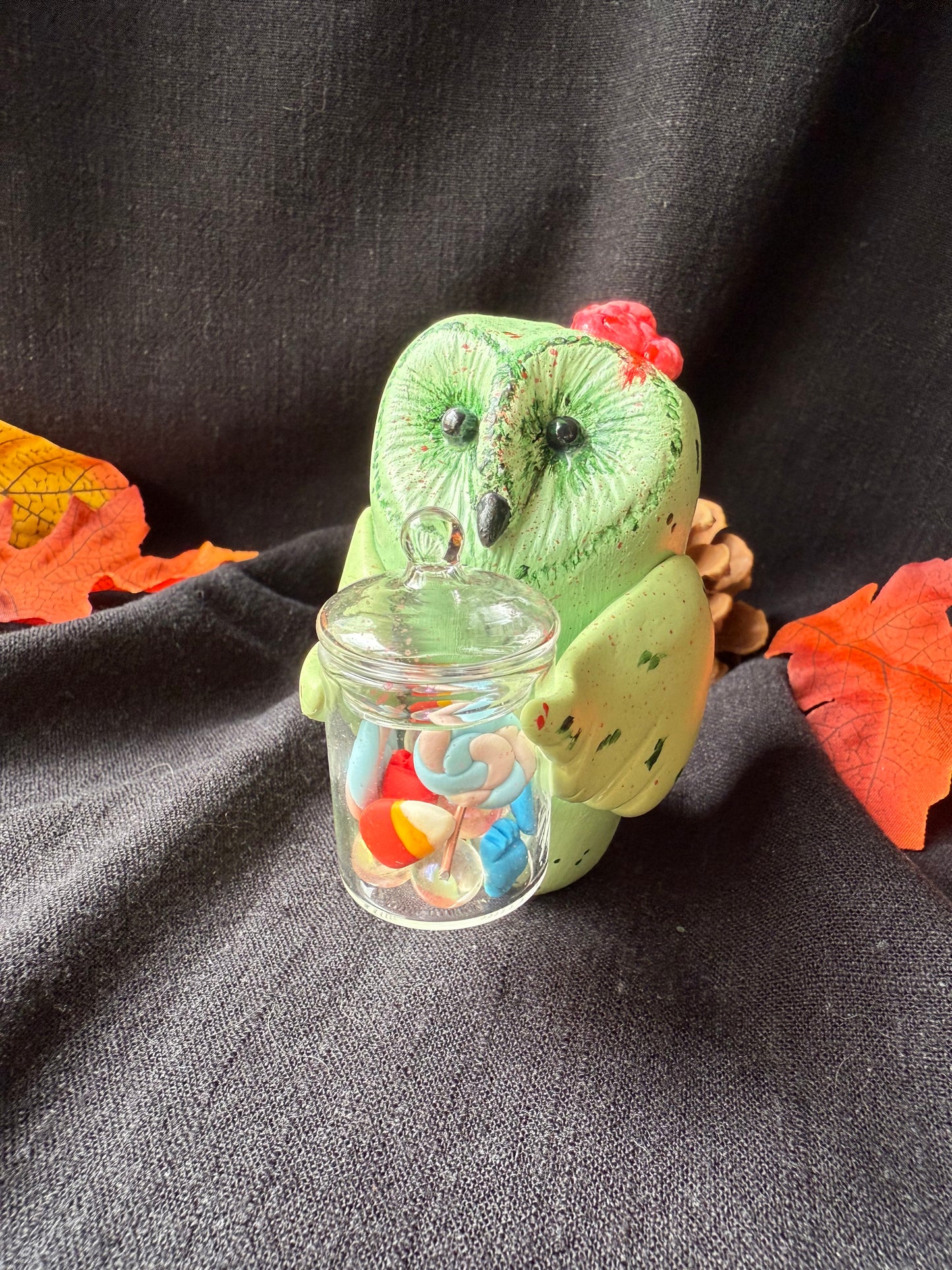 Chouette zombie bonbons