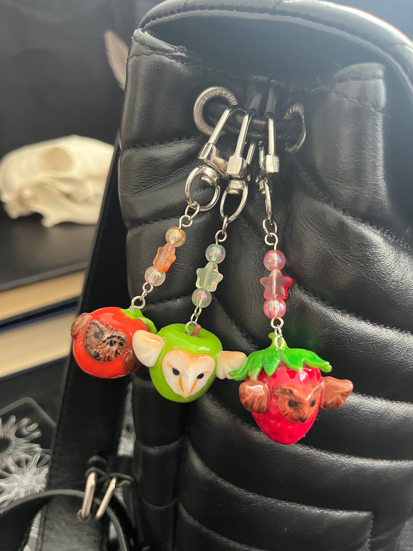 Chouette fruit à accrocher