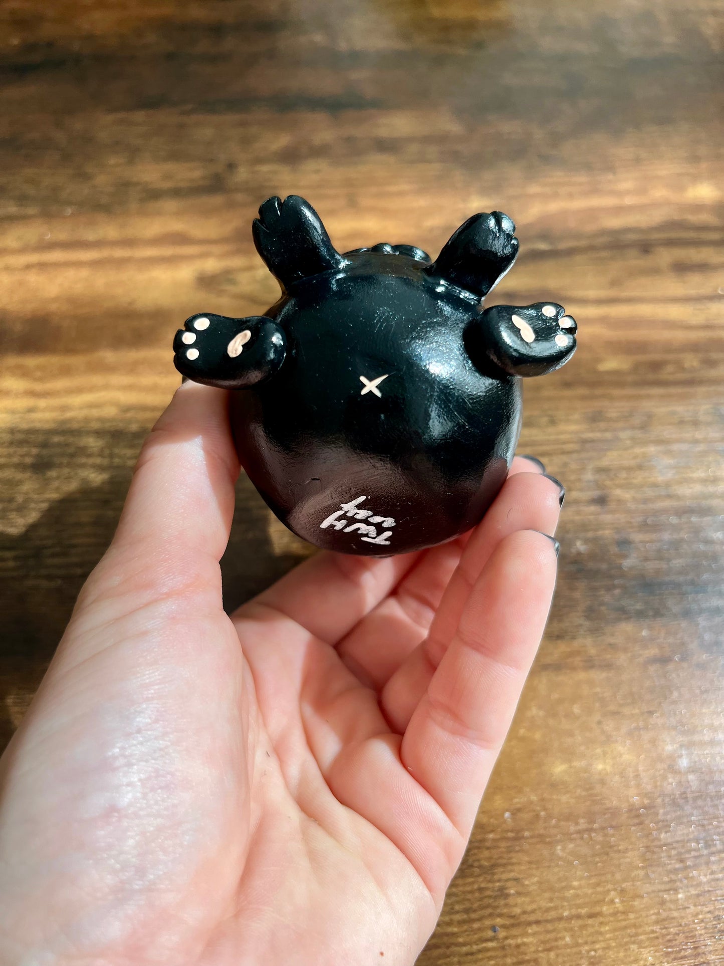 Figurine porte pinceau