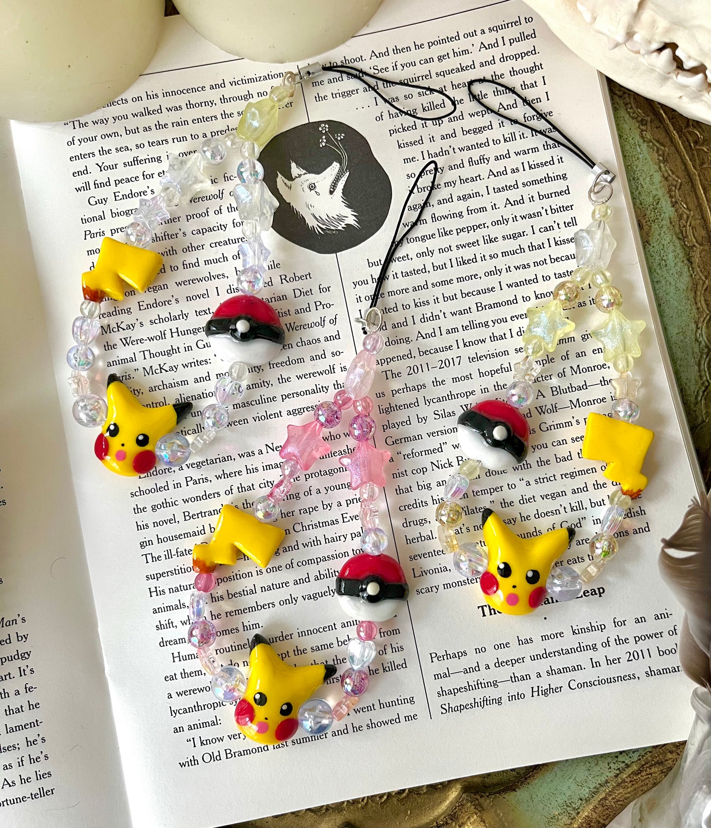 Phone charm pikachu « what?! »