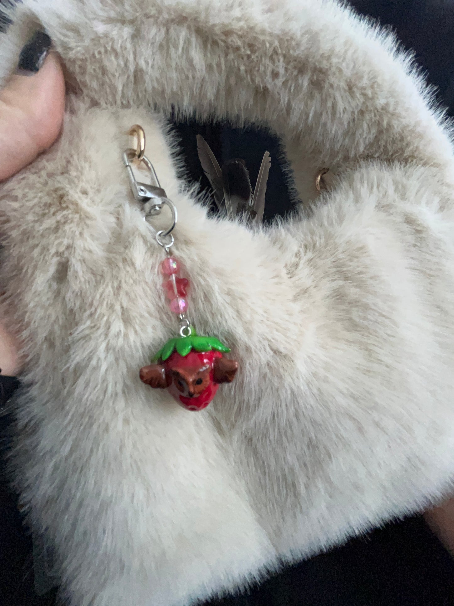 Chouette fruit à accrocher