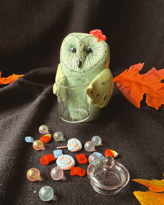 Chouette zombie bonbons