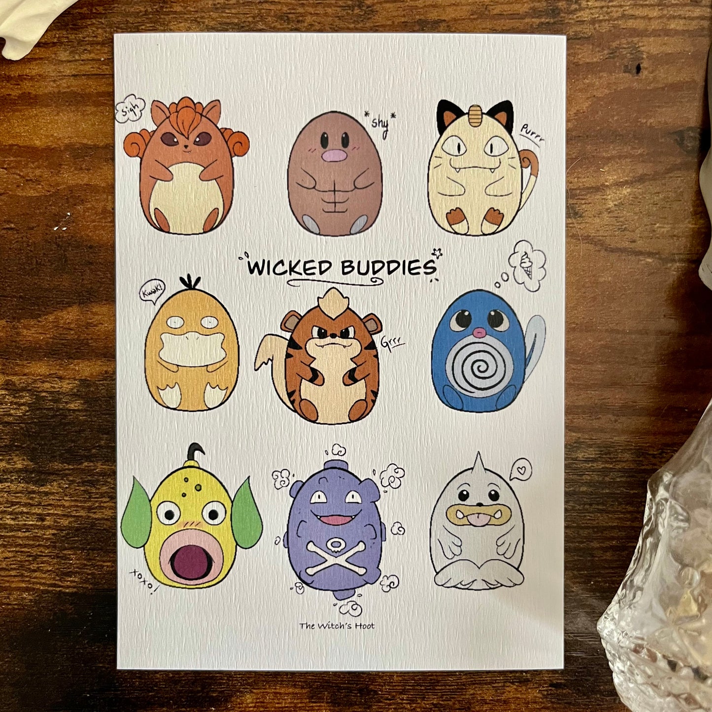 Carte A6 Wicked Buddies