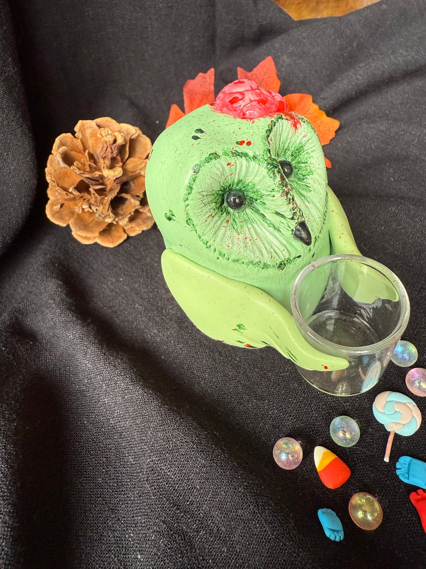 Chouette zombie bonbons